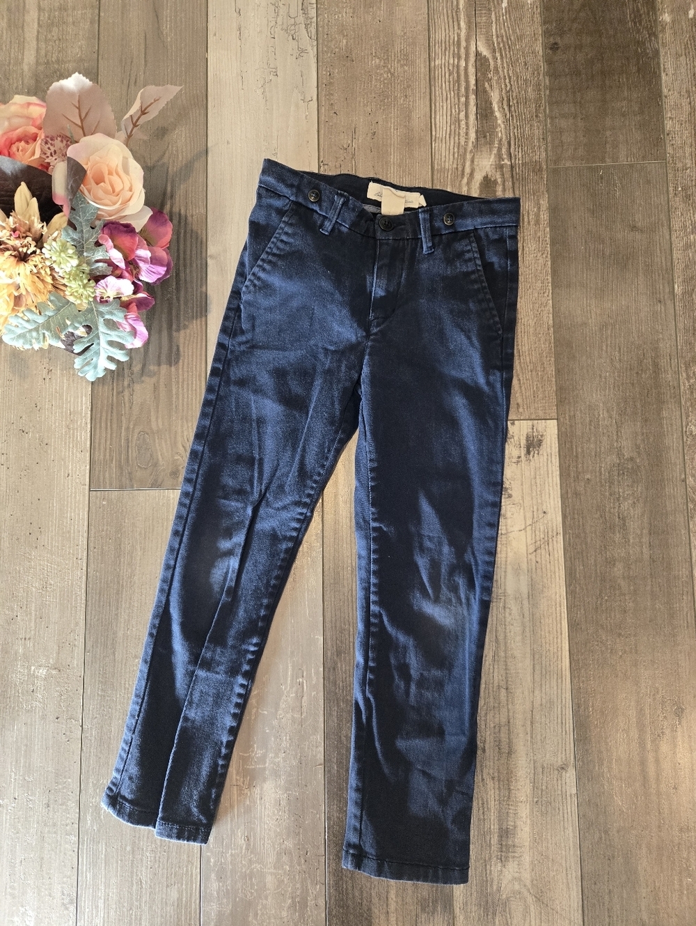 L.O.G.G. Label of Graded Goods Navy Blue Boys Pants Size 6-7Y GUC
